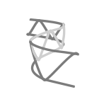 DS - SUPPORT DE NAPPES ZIG ZAG